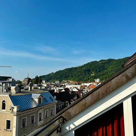 Ferienwohnung Wohnen Ueber Den Daechern Von Bregenz Exterior foto